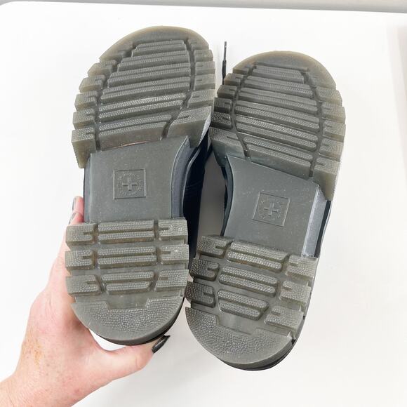 Dr. Martens Audrick Leather Platform Loafer Shoe Black  men 9.5/10 women 11/11.5 - Picture 9 of 11